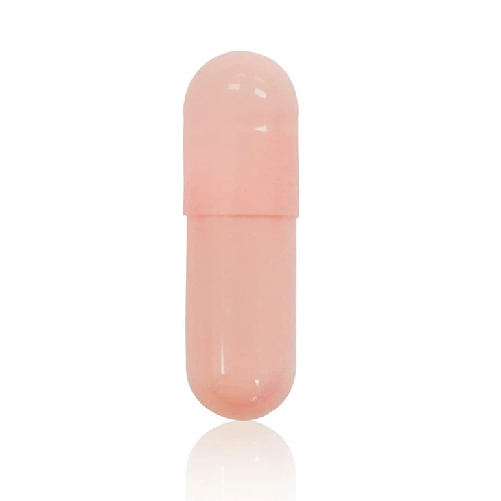 Light Pink Gelatin Capsules