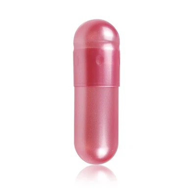 0# Deep Purple-red Gelatin Capsules