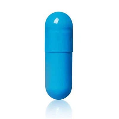 0# Turquoise Gelatin Capsules