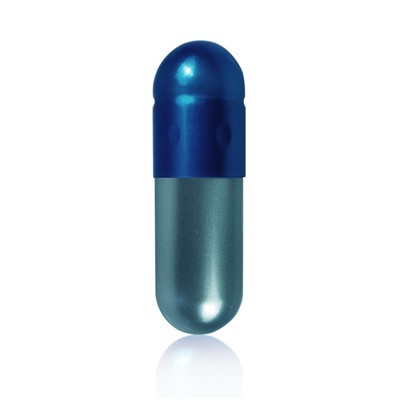 Blue Pearl Gelatin Capsules