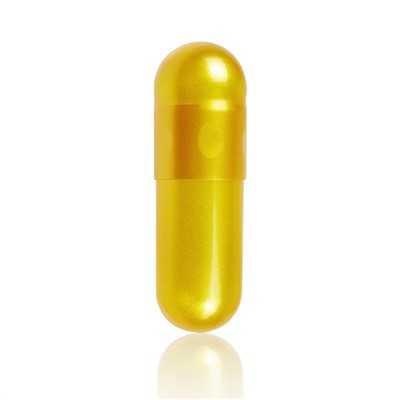 Golden Yellow Gelatin Capsules