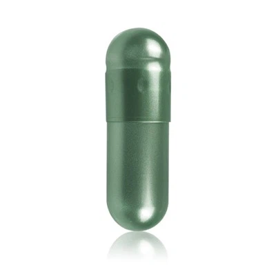 Green Pearl Gelatin Capsules