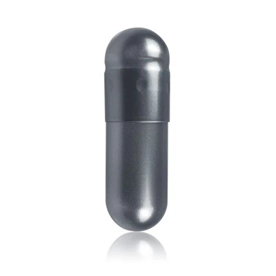 Silver Pearl Gelatin Capsules