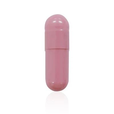 1# Pink Gelatin Capsules